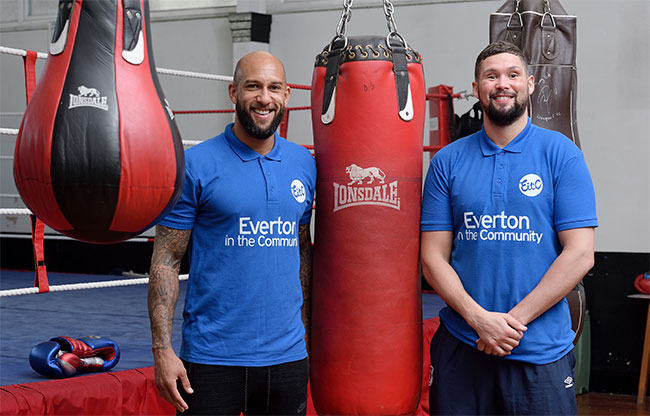 Tim Howard and Tony Bellew