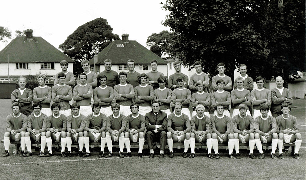 Everton team, summer 1968