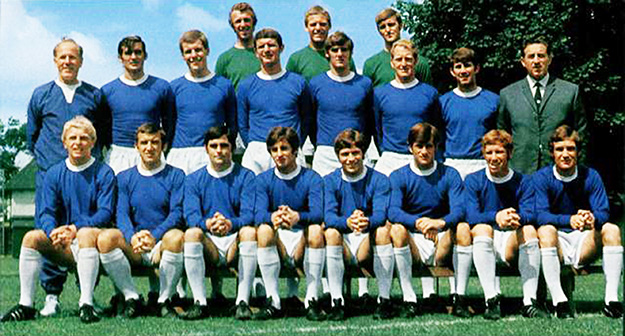 Everton's 1969/70 title-winning team