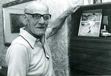 Cyril at home in the 1990s 
