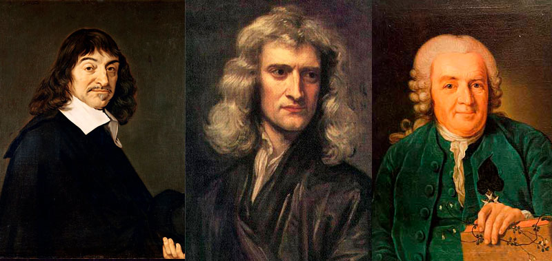 Decartes, Newton and Linnaeus