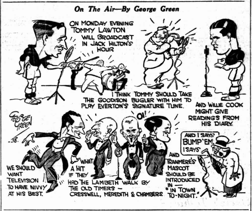 George Green Echo cartoon
