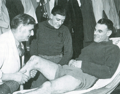 Harry Cooke and Cyril Lello circa 1955