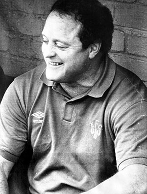 Mick Heaton at Goodison Park, 1986-87 season