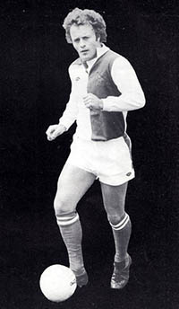 Mick Heaton as a player at Blackburn Rovers
