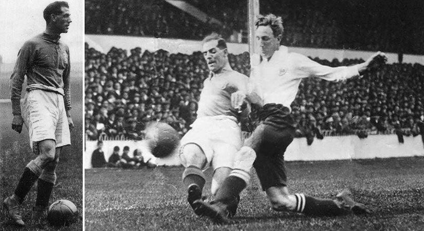 Sam Chedgzoy in action for Everton