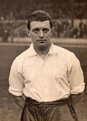 Tommy Johnson of Everton, 1933