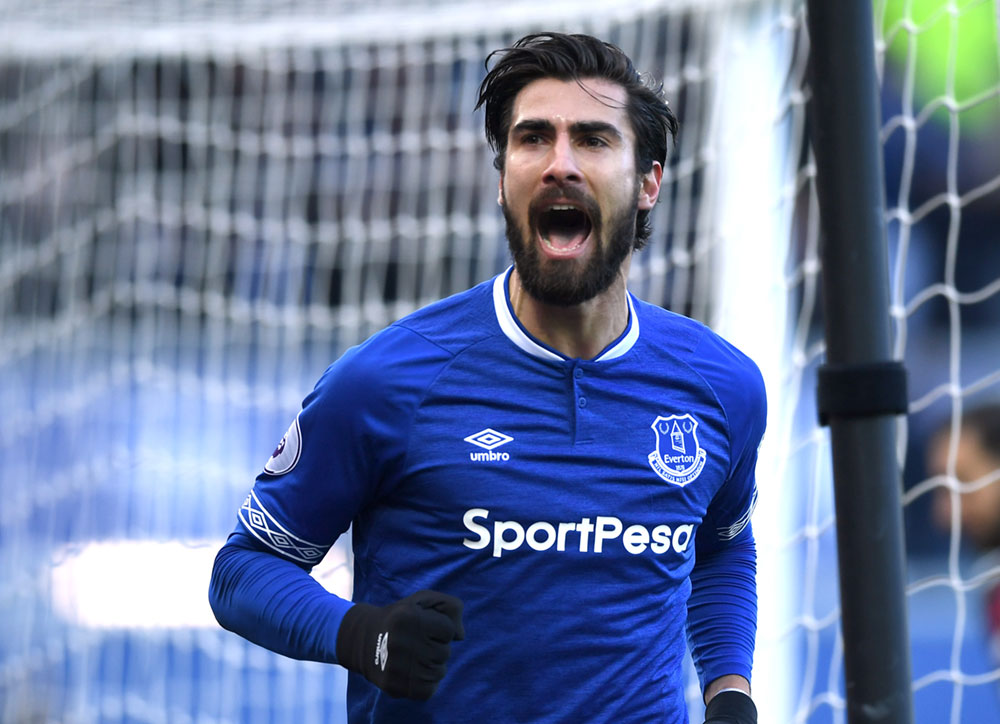 Andre Gomes | Everton Player Profile