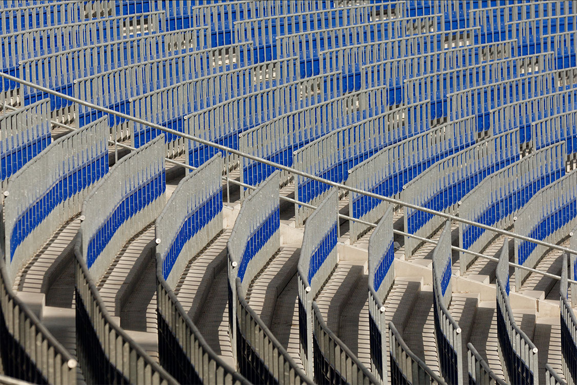 Rail seats in Hanover - (c) Stadionwelt.de