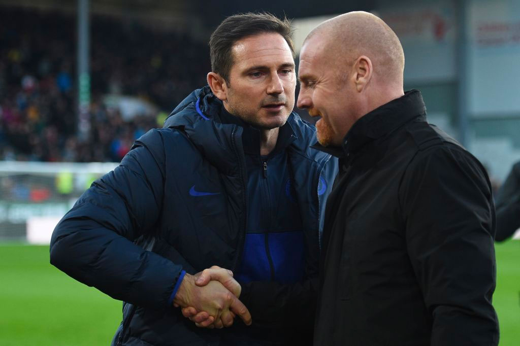Frank Lampard and Sean Dyche